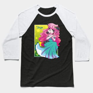 CHIBI-ZODIAC VIRGO Baseball T-Shirt